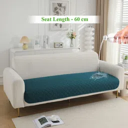 HOKIPO Blue Waterproof Sofa Cover Mat-image-25