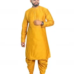 House of Aqss Band Collar Straight Kurta-image-93