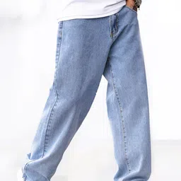 ZAYSH Men Low Distress Light Fade Stretchable Jeans-picture-35