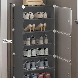 Sasimo Grey 6 Layer Super Strong Shoes Organisers image 4