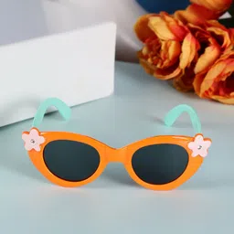 PASSION PETALS Girls Oval Sunglasses and UV Protected Lens 11-20orangeglasses-19