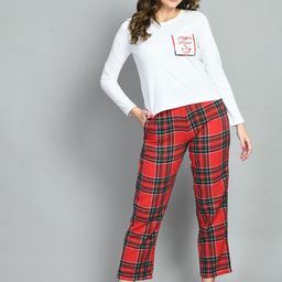 PRETTY LOVING THING Women Printed Night suit-image-44