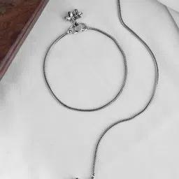 Voylla Silver-Plated Anklet-image-92