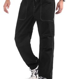 Beyoung Men Elasticated Cargo Track Pants-image-16