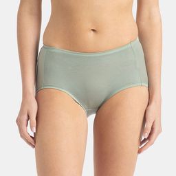 Jockey Full Coverage Tencel Lyocell Elastane Mid Waist Full Brief Stayfresh Treatment-JW03-36