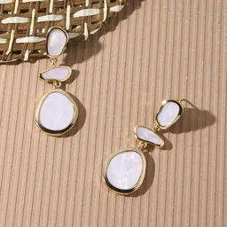 Accessorize Circular Drop Earrings-57