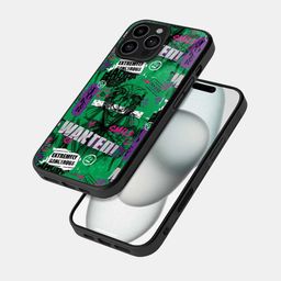 macmerise Superhero Printed iPhone 16 Pro Bumper Case Mobile Accessories-53