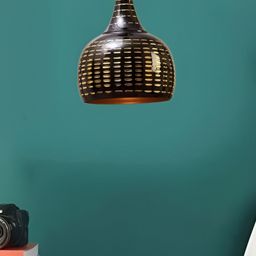 GAUVIK Black Printed Aluminium Ceiling Lamp-picture-15