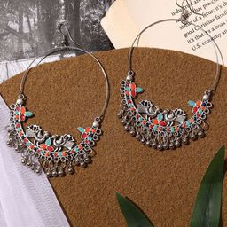 VENI Contemporary Chandbalis Earrings-image-62
