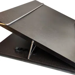 Goodwill Tech Premium Black Wooden Desk Elevator 15x21 inches Wooden-Black-15x21Inch Laptop Stand-picture-10