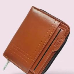 WATCHSTAR Men Zip Detail Leather Card Holder-13