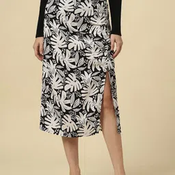 Allen Solly Woman Women Printed Midi Skirts-picture-18