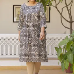 ROPADEMODA Women Ethnic Motifs Printed Kurta-picture-32