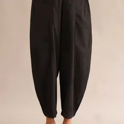 JAYPORE Women Flared Pleated Culottes Trousers-image-82