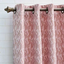 Ariana Pink & Brown Door Curtain-image-71