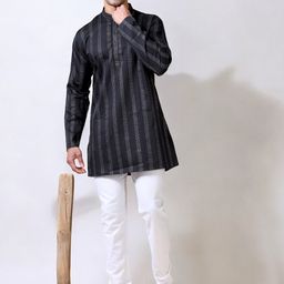 TATTVA Men Embroidered Thread Work Kurta-picture-10
