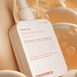 Neude Skin Set Of 2 Tone It Up Rehydrating & Plumping Face Toner - 100 ml Each-image-46