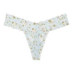 Victoria's Secret Printed Low Rise Lace Thong Briefs 1124616174OV-51