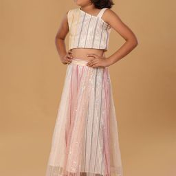 The Mini Trunk Girls Ready to Wear Lehenga & Blouse-image-16