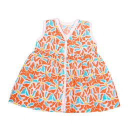 YK Girls Abstract Printed A-Line Dress-picture-20