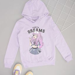 Pantaloons Junior Girls Cotton Printed Sweatshirt-image-50