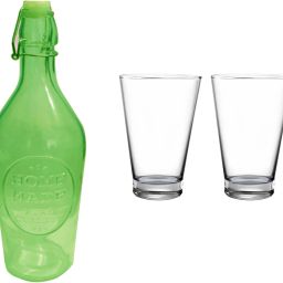 BOTTLE, 2GLASS TST9 Jug Bottle Glass Set-image-24