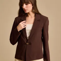 Kazo Tailored Fit Single-Breasted Formal Blazer-image-31