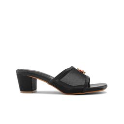 ALL TABS OPEN Women Open Toe Block Heels Sandals image 4