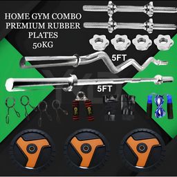 YMD Set Of 19 Rods & Plates Home Gym Combo-27