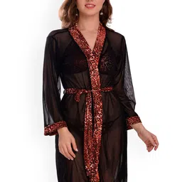 Fihana Net Printed Baby Doll-image-4