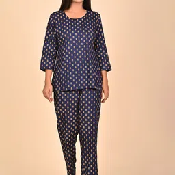 Rashmi Shree Creation Women Ethnic Motifs Printed Night suit-image-72
