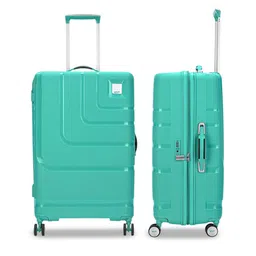 VIP Lexus Textured Hard Sided Large Trolley Bag-42