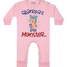 Arvesa Grandpa Little Monster Printed Bodysuit-image-99
