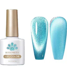 BORN PRETTY UV Gel Cat Magnetic Nail Polish - 10ml - Sea Blue-31