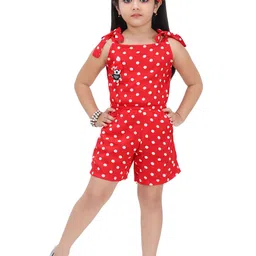 GLAMOUR WORLD GARMENTS Girls Printed Jumpsuit-image-77