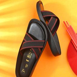 El Paso Women Woven Design Slip-On Open Toe Flats-image-81