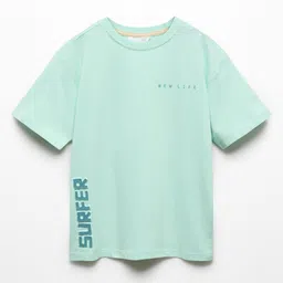 Alan Jones Boys Printed Drop-Shoulder Sleeves T-shirt-picture-37