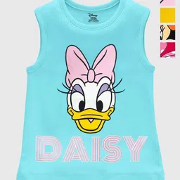 Disney By Miss and Chief Girls 4 Minnie Mouse Printed Applique T-shirt-image-66