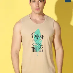 WOOSTRO Pack Of 2 Printed Combed Cotton Gym Vests VWS26(ENJOY RUST)(98 PEACOCK)-image-66
