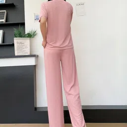 Lugo Women Solid Co-ord Set-image-22