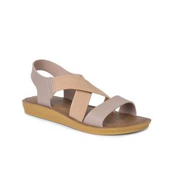 Bata Women Open Toe Flats with Back Straps-picture-25