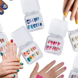 Coslifestore Set Of 6 Reusable Press On Artificial Nails - 12 Pcs Each image 3