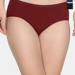 Zivame Pack Of 3 Hipster Briefs ZI28C0-Sun D Tom Blue D B Bea-17