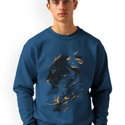 AUSK Men Full Sleeve Round Neck Printed Sweatshirt-picture-37
