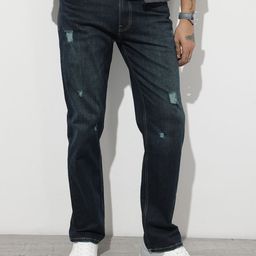 The Roadster Life Co. Men Mildly Distressed Stretchable Jeans-picture-39