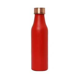 INTERNATIONAL GIFT Red Single Copper Solid Water Bottle-image-42