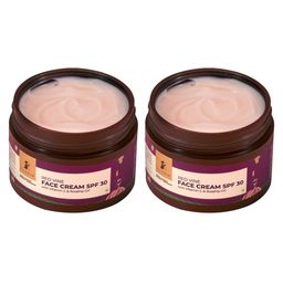 Pilgrim Set of 2 Red Vine Face Cream SPF 30 with Vitamin C & Rosehip Oil for Dark Spots-12