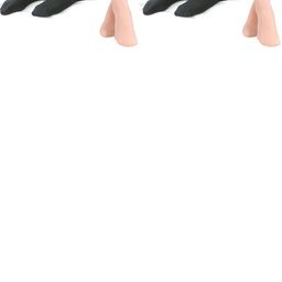 MUKHAKSH Unisex Black Socks-image-79