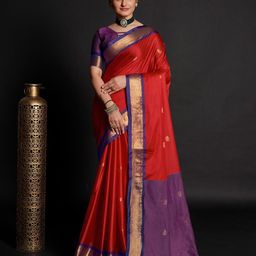Dnyanada Woven Design Zari Paithani Saree-picture-25