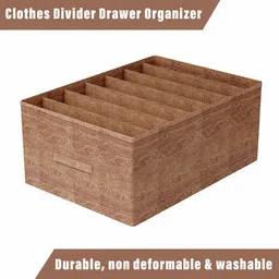 Kuber Industries Brown Regular Drawer Organiser image 4